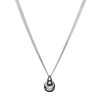 LINKS OF LONDON Ladies Hope 925 Double Drop Pendant Necklace NEW RRP345