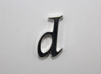 LINKS OF LONDON Silver Plated Lower Case 'd' Decorative Fridge Magnet NEW RRP45