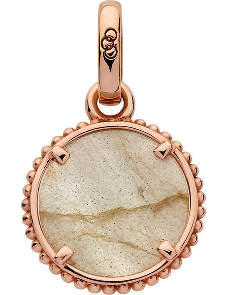 LINKS OF LONDON Rose Gold Vermeil Labradorite Self Discovery Charm RRP95 NEW